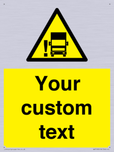 Custom warning blindspot